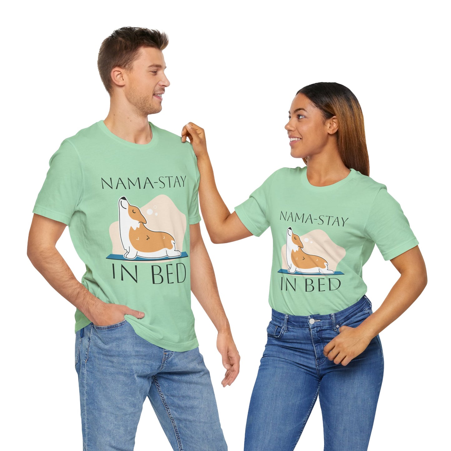 Nama-Stay In Bed Yoga T-Shirt