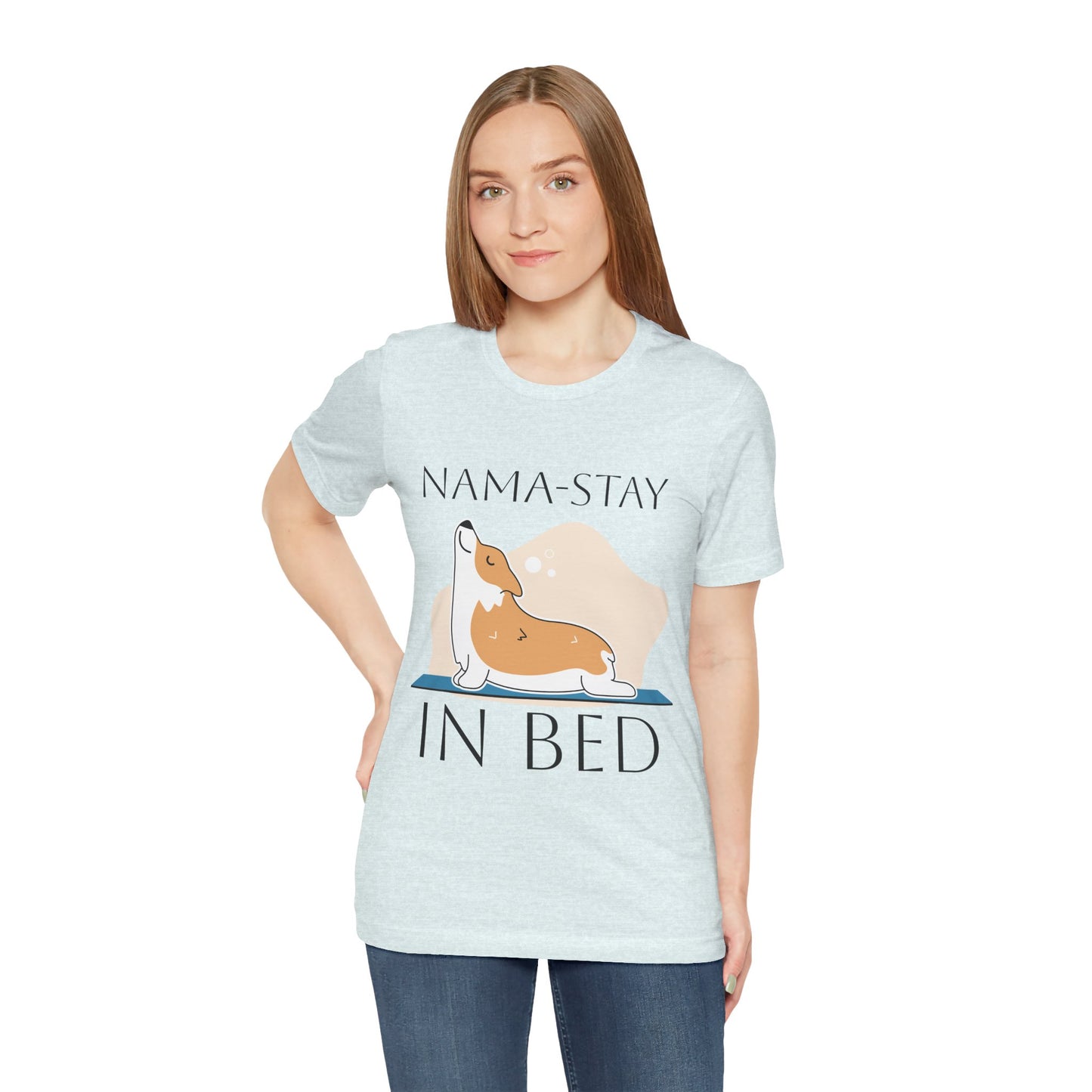 Nama-Stay In Bed Yoga T-Shirt