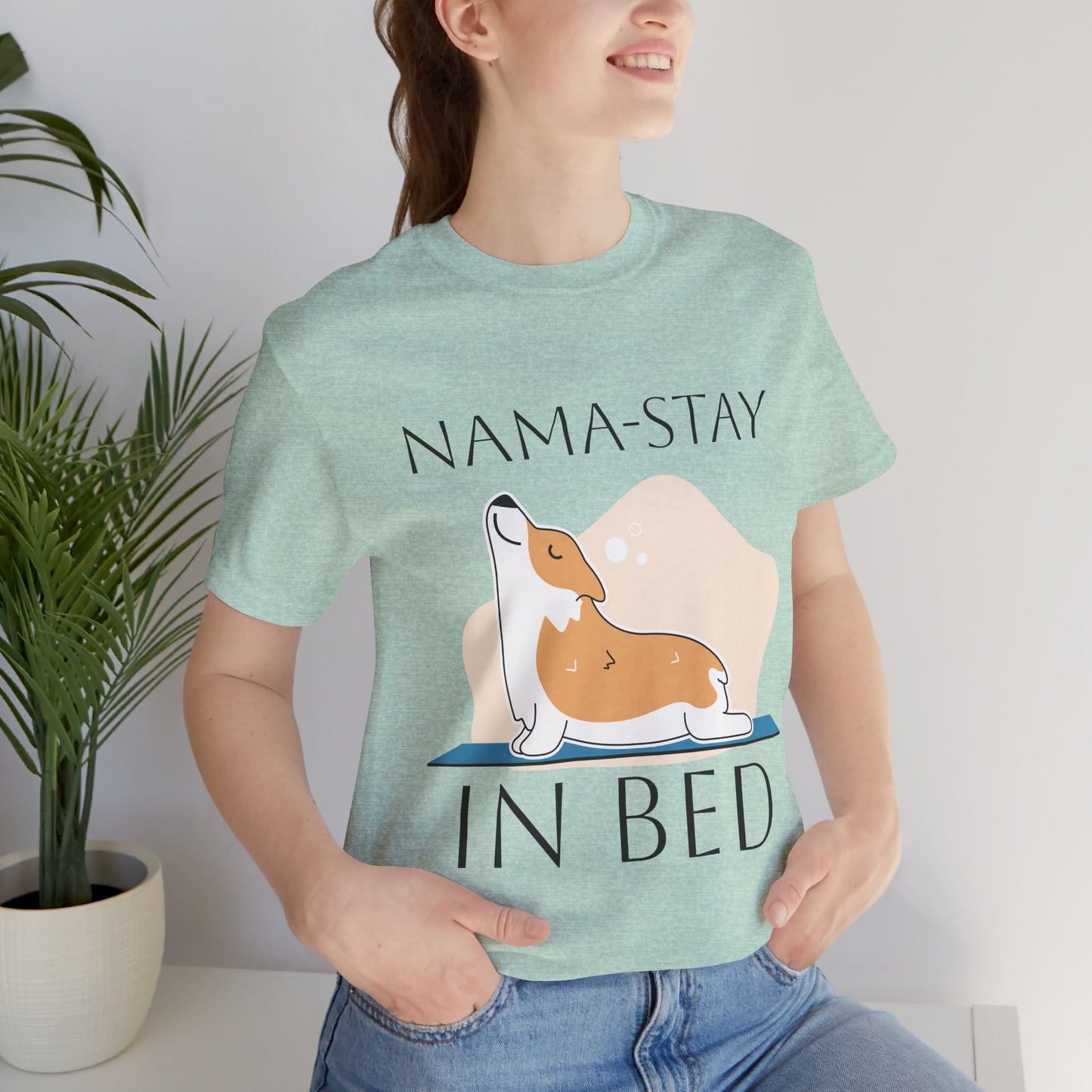 Nama-Stay In Bed Yoga T-Shirt