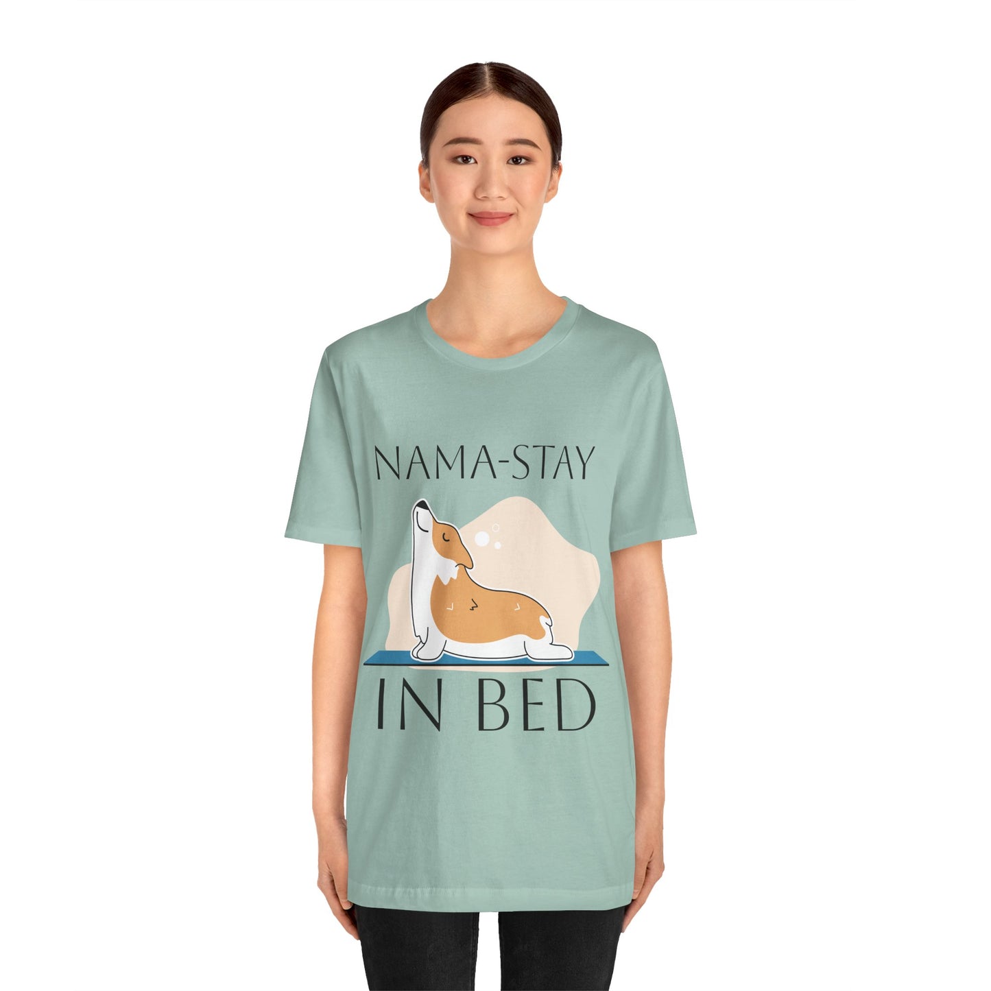 Nama-Stay In Bed Yoga T-Shirt