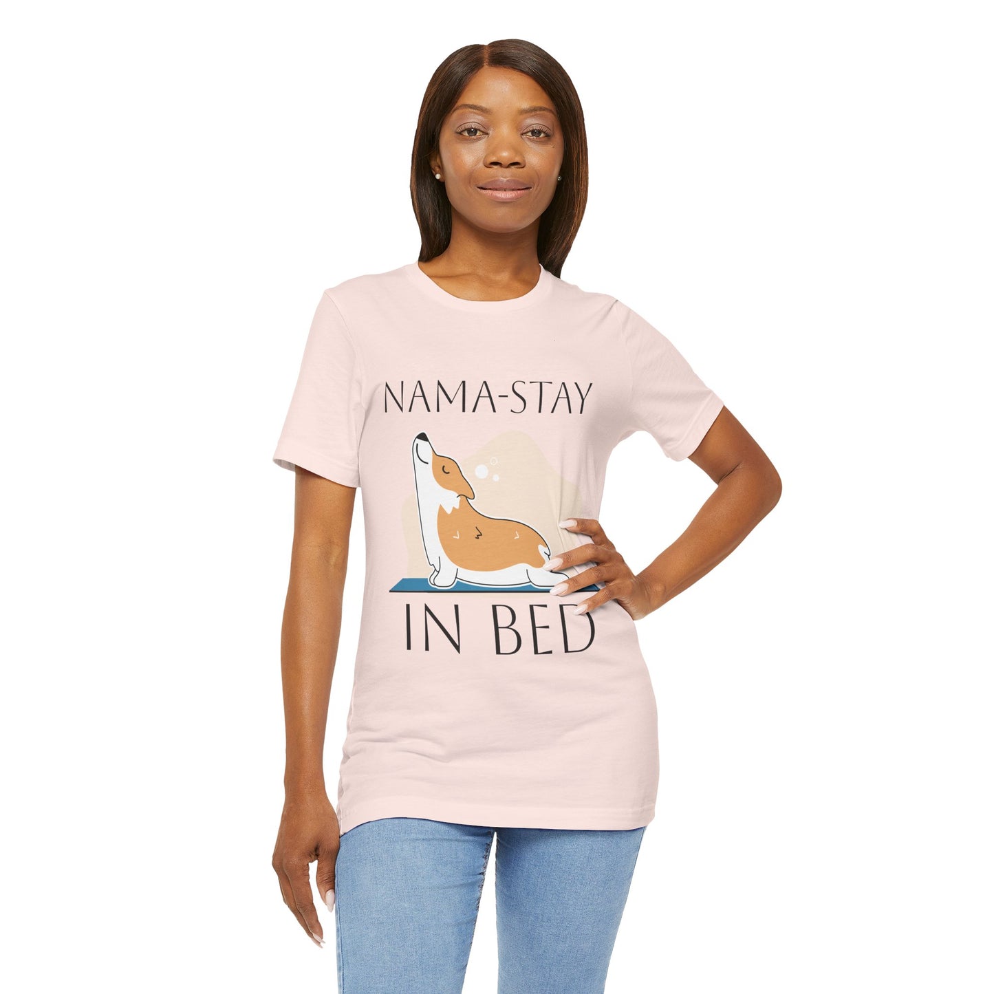 Nama-Stay In Bed Yoga T-Shirt