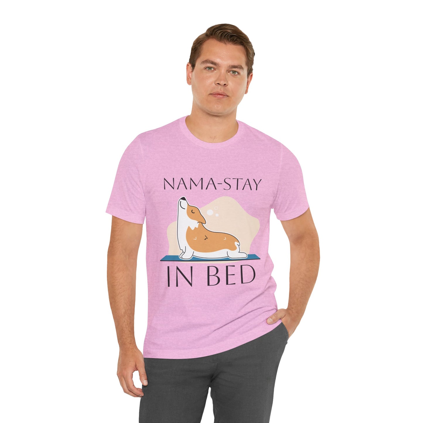 Nama-Stay In Bed Yoga T-Shirt