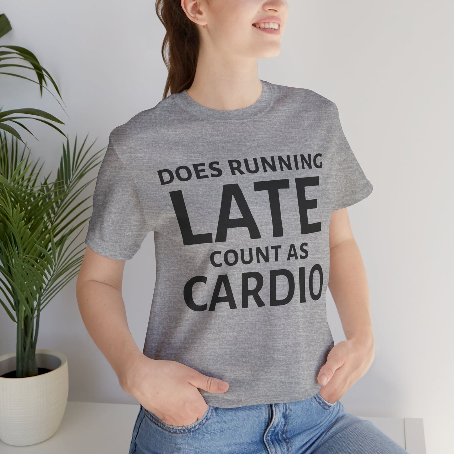 Running Late Cardio Unisex Tee