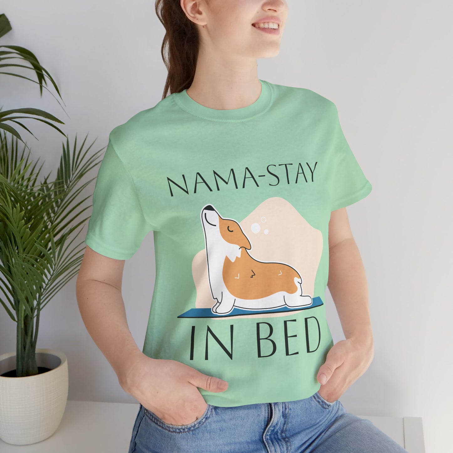 Nama-Stay In Bed Yoga T-Shirt