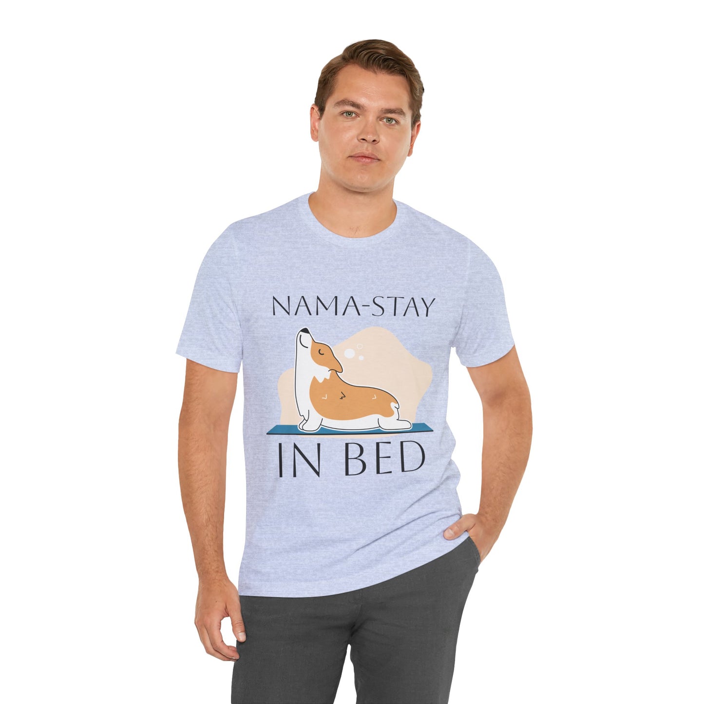 Nama-Stay In Bed Yoga T-Shirt