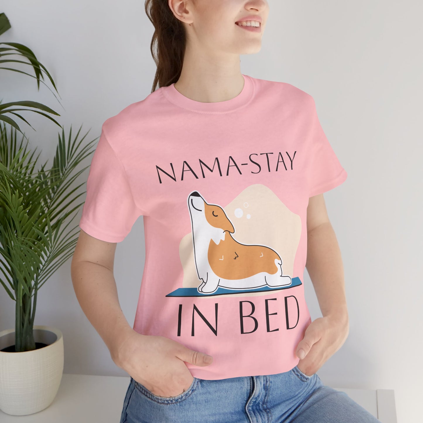 Nama-Stay In Bed Yoga T-Shirt