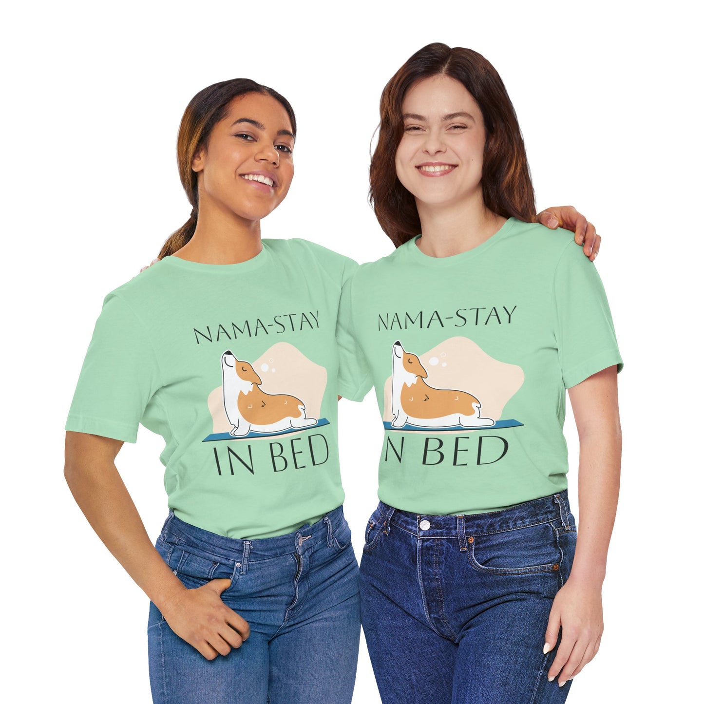 Nama-Stay In Bed Yoga T-Shirt