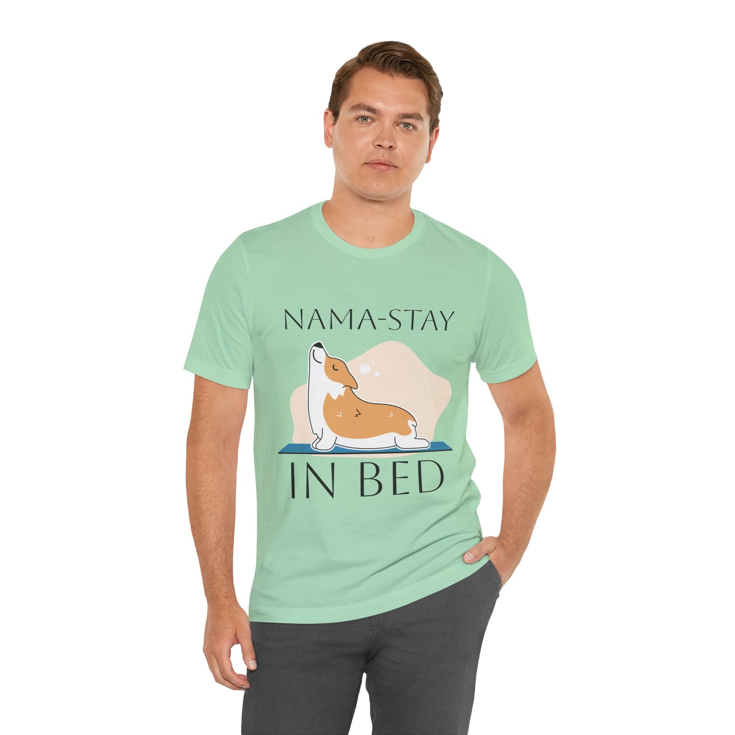 Nama-Stay In Bed Yoga T-Shirt