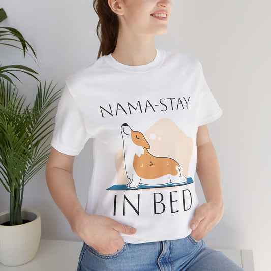 Nama-Stay In Bed Yoga T-Shirt