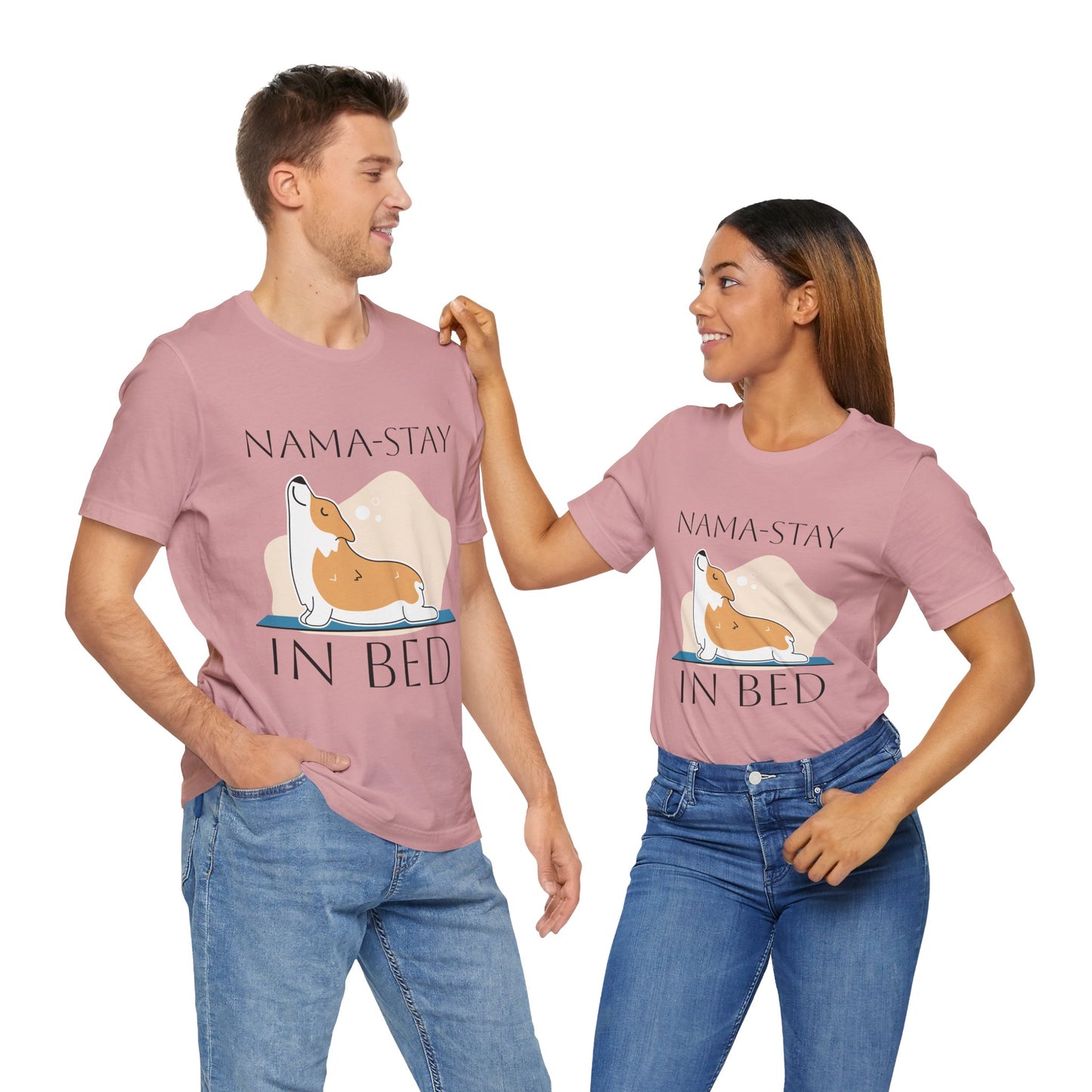 Nama-Stay In Bed Yoga T-Shirt