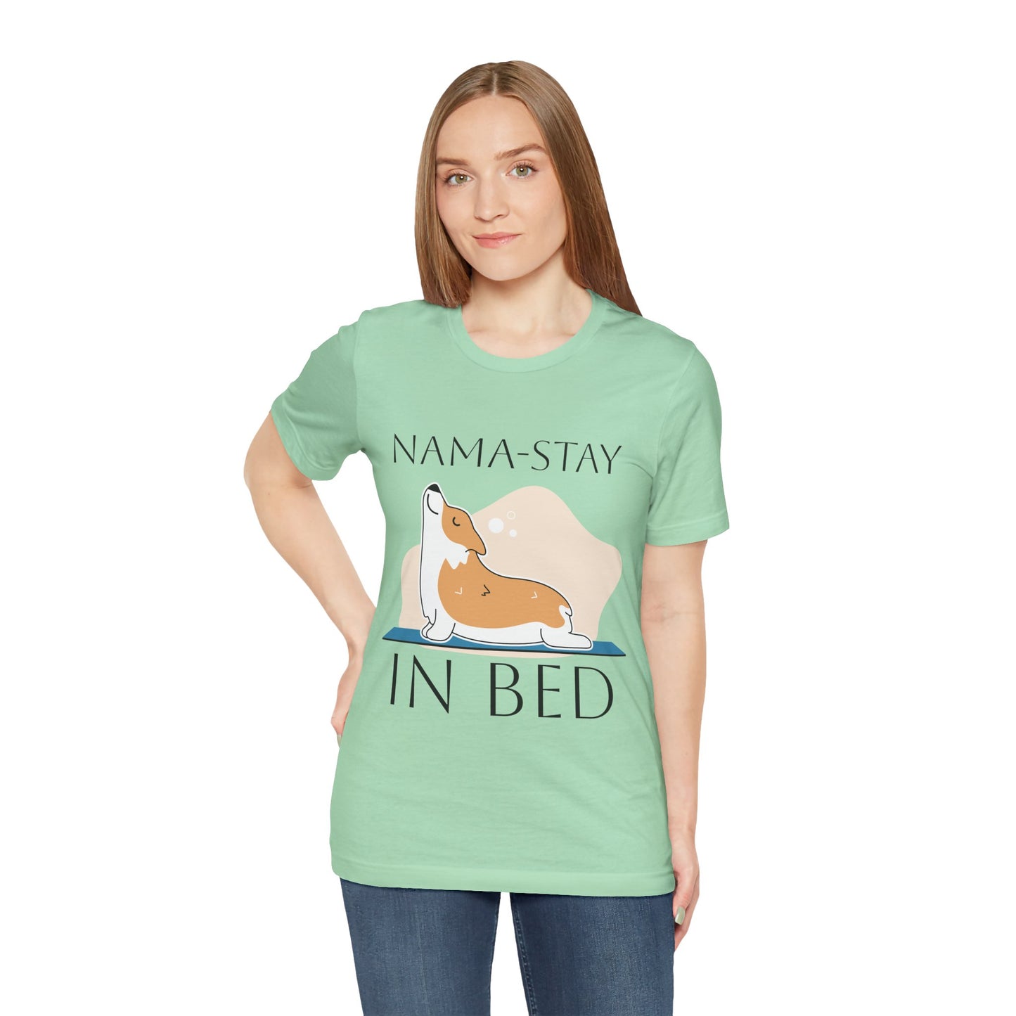 Nama-Stay In Bed Yoga T-Shirt