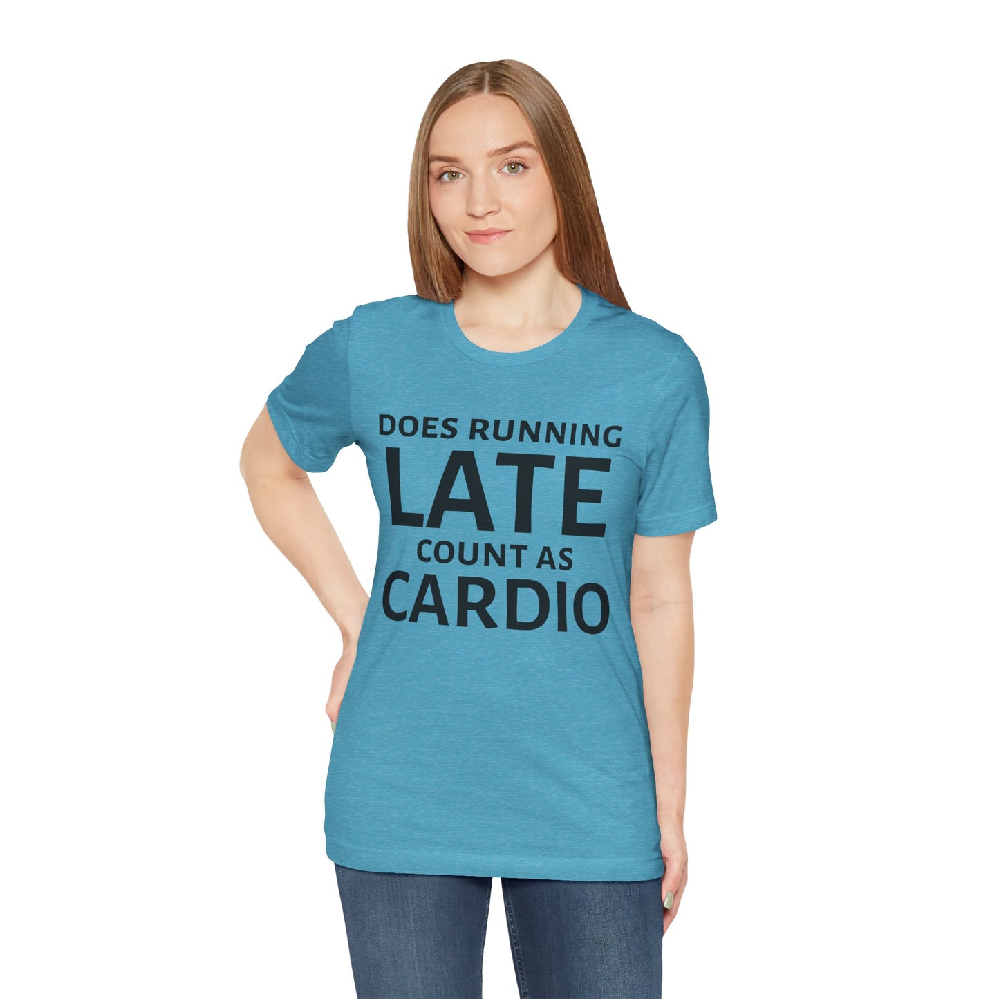 Running Late Cardio Unisex Tee