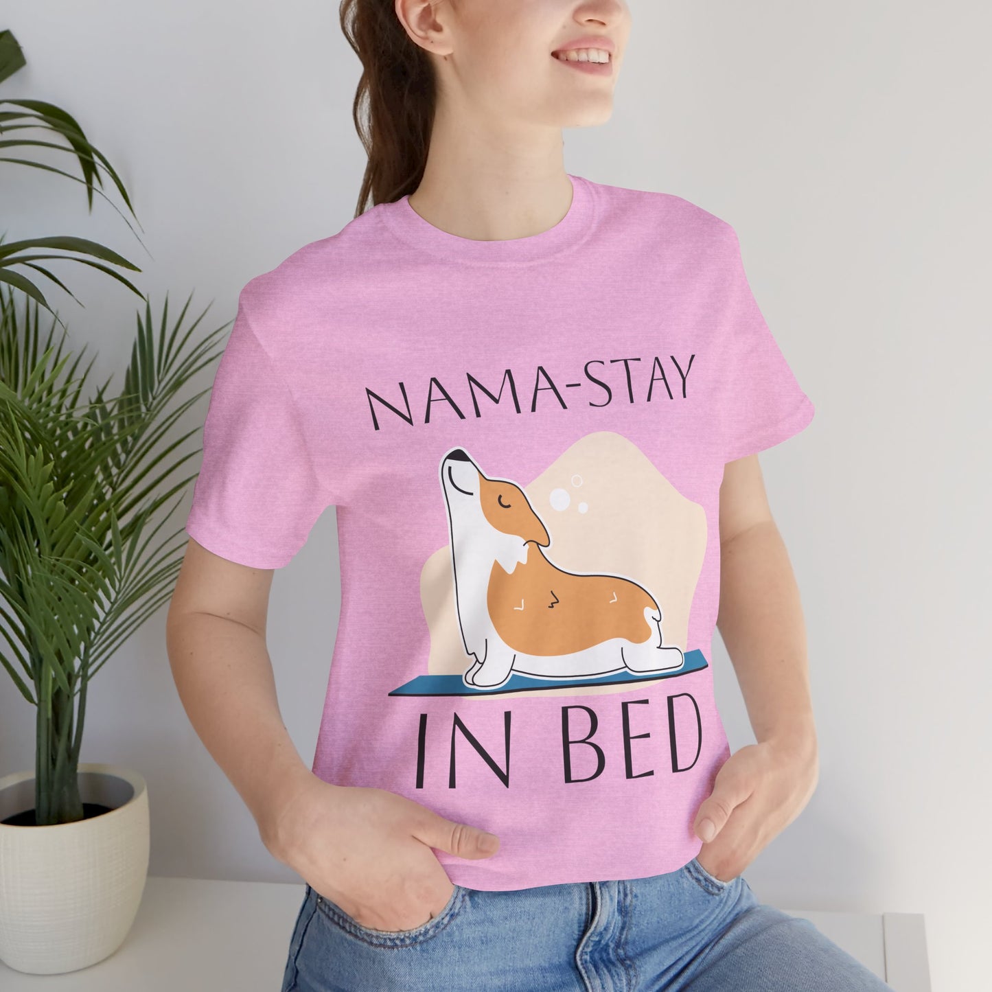 Nama-Stay In Bed Yoga T-Shirt