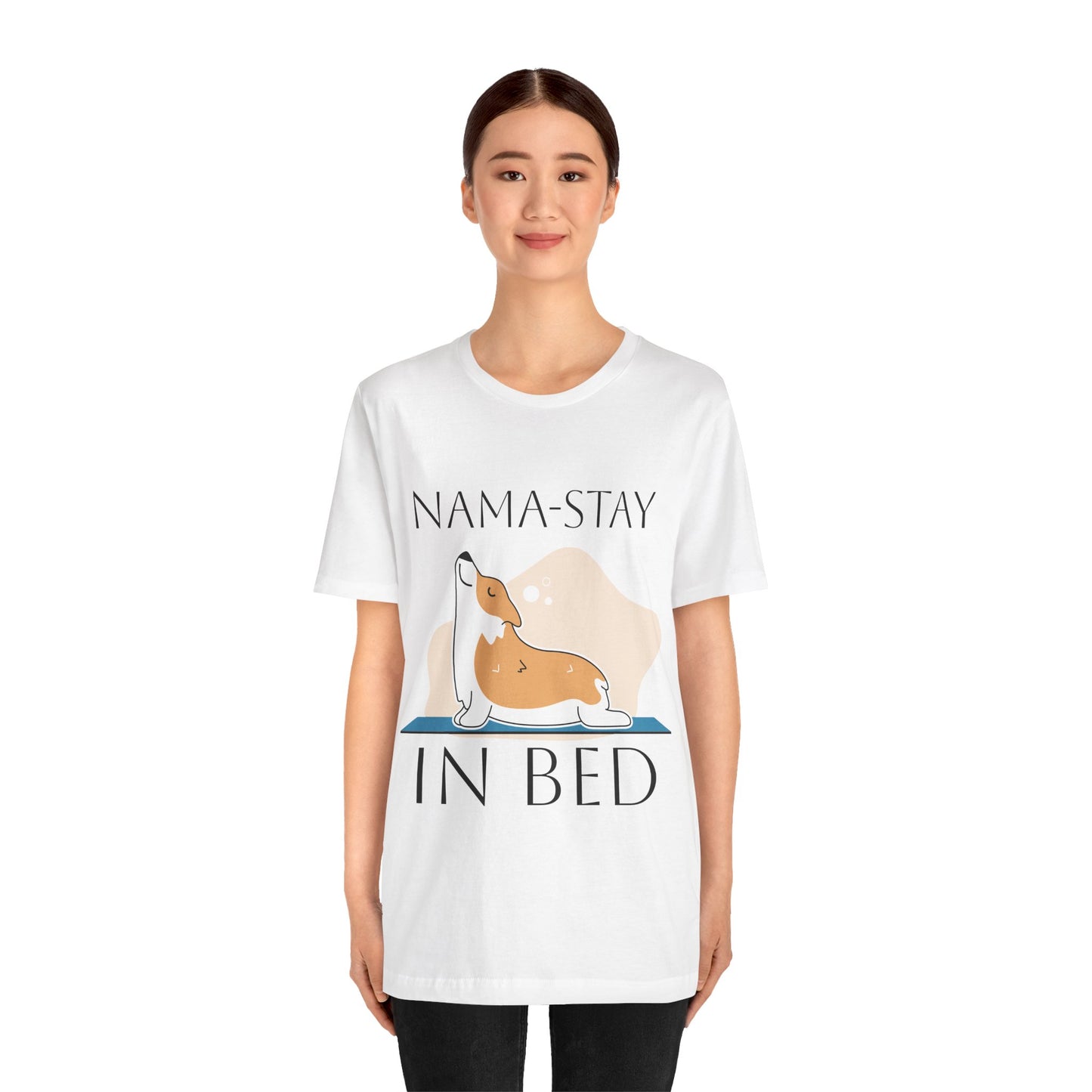 Nama-Stay In Bed Yoga T-Shirt