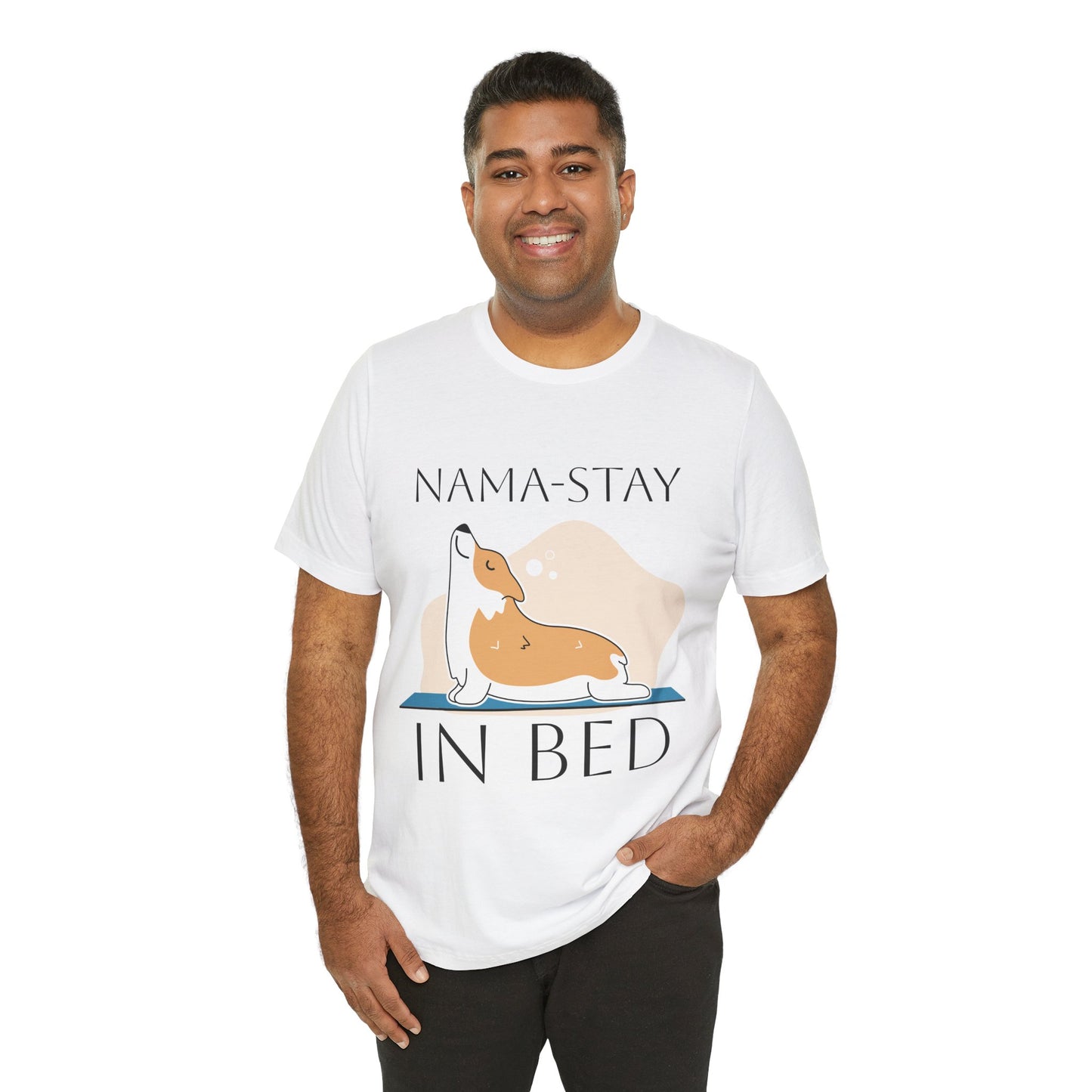 Nama-Stay In Bed Yoga T-Shirt