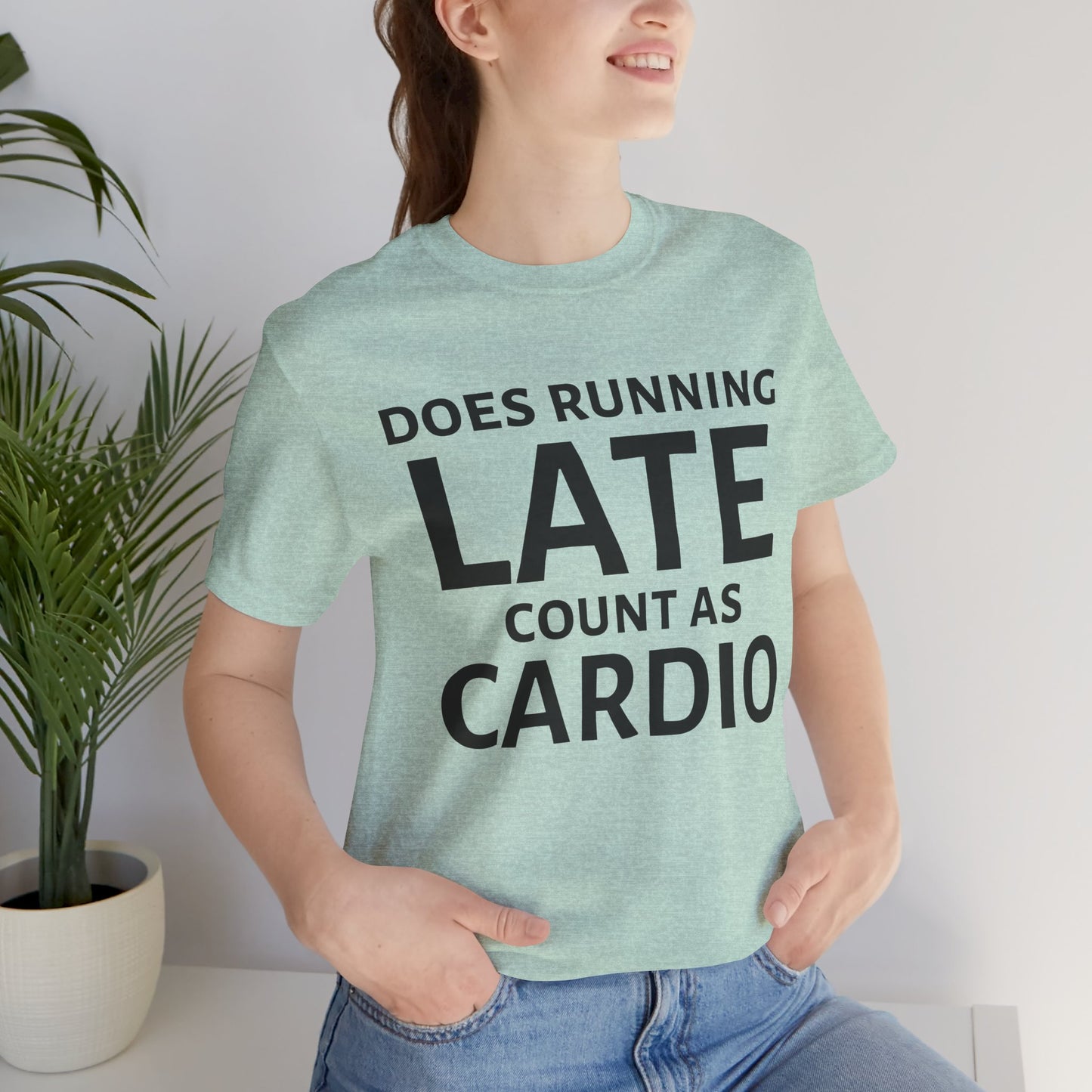 Running Late Cardio Unisex Tee