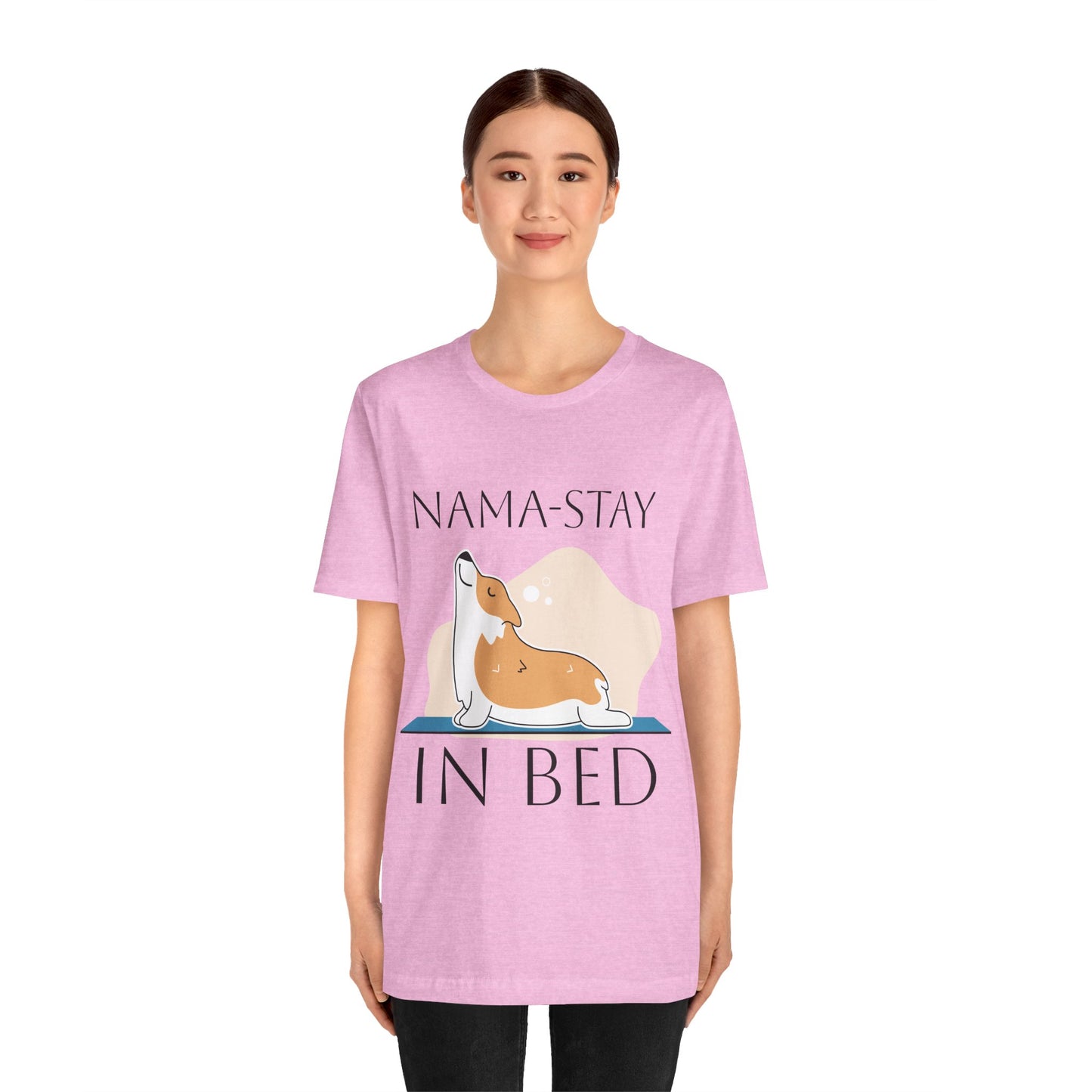 Nama-Stay In Bed Yoga T-Shirt