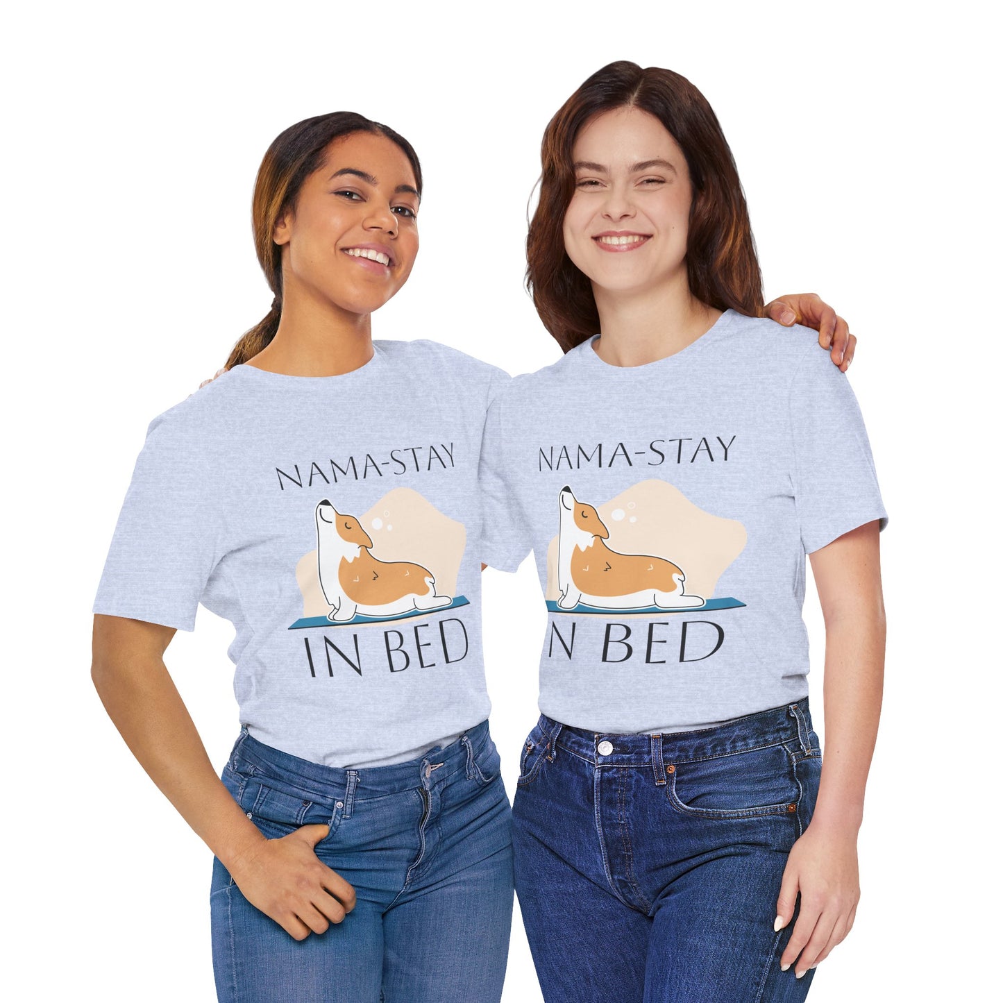 Nama-Stay In Bed Yoga T-Shirt