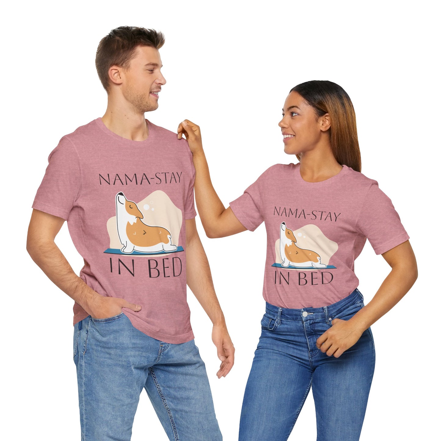 Nama-Stay In Bed Yoga T-Shirt