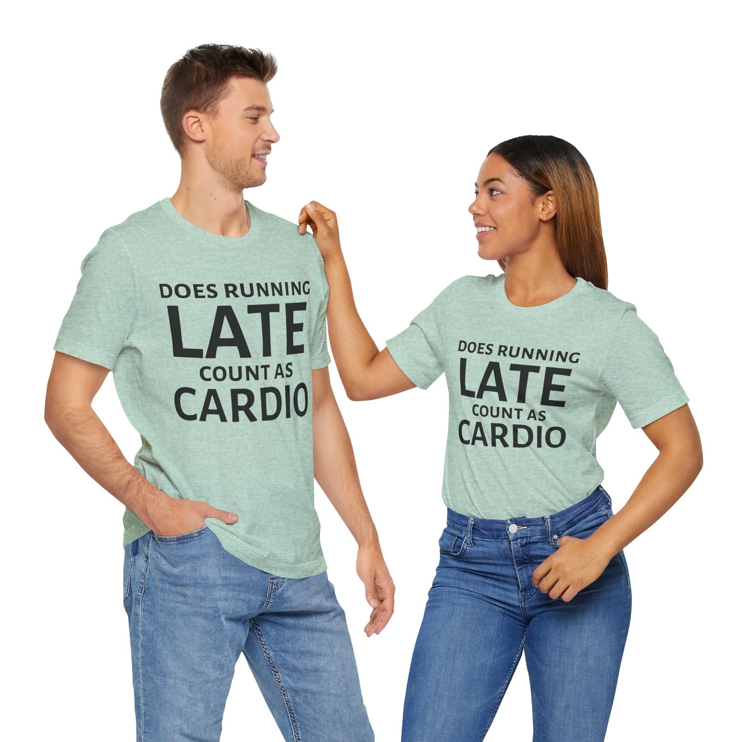 Running Late Cardio Unisex Tee