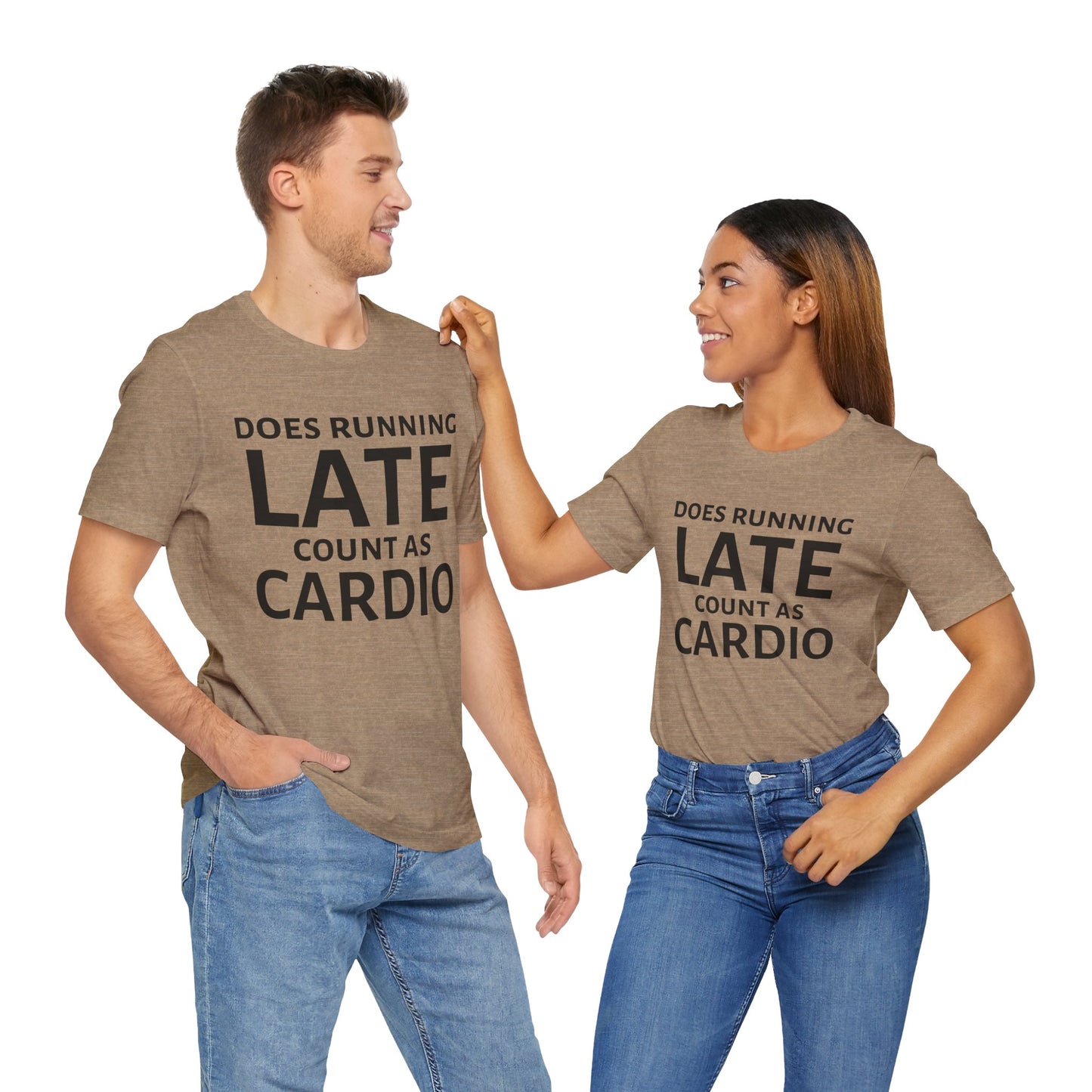 Running Late Cardio Unisex Tee