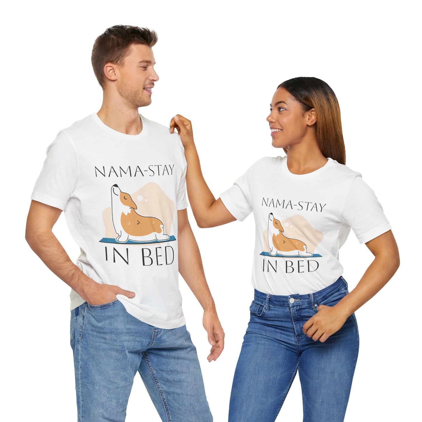 Nama-Stay In Bed Yoga T-Shirt