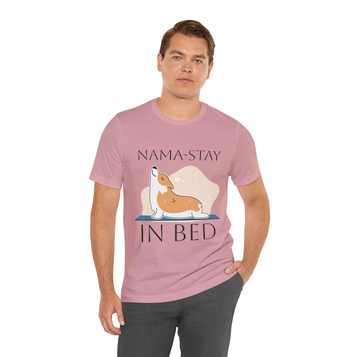 Nama-Stay In Bed Yoga T-Shirt