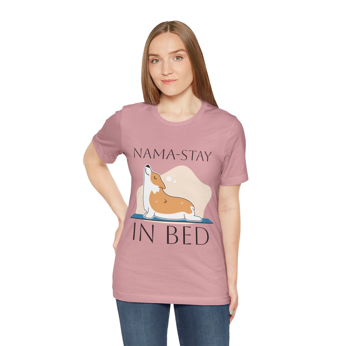 Nama-Stay In Bed Yoga T-Shirt