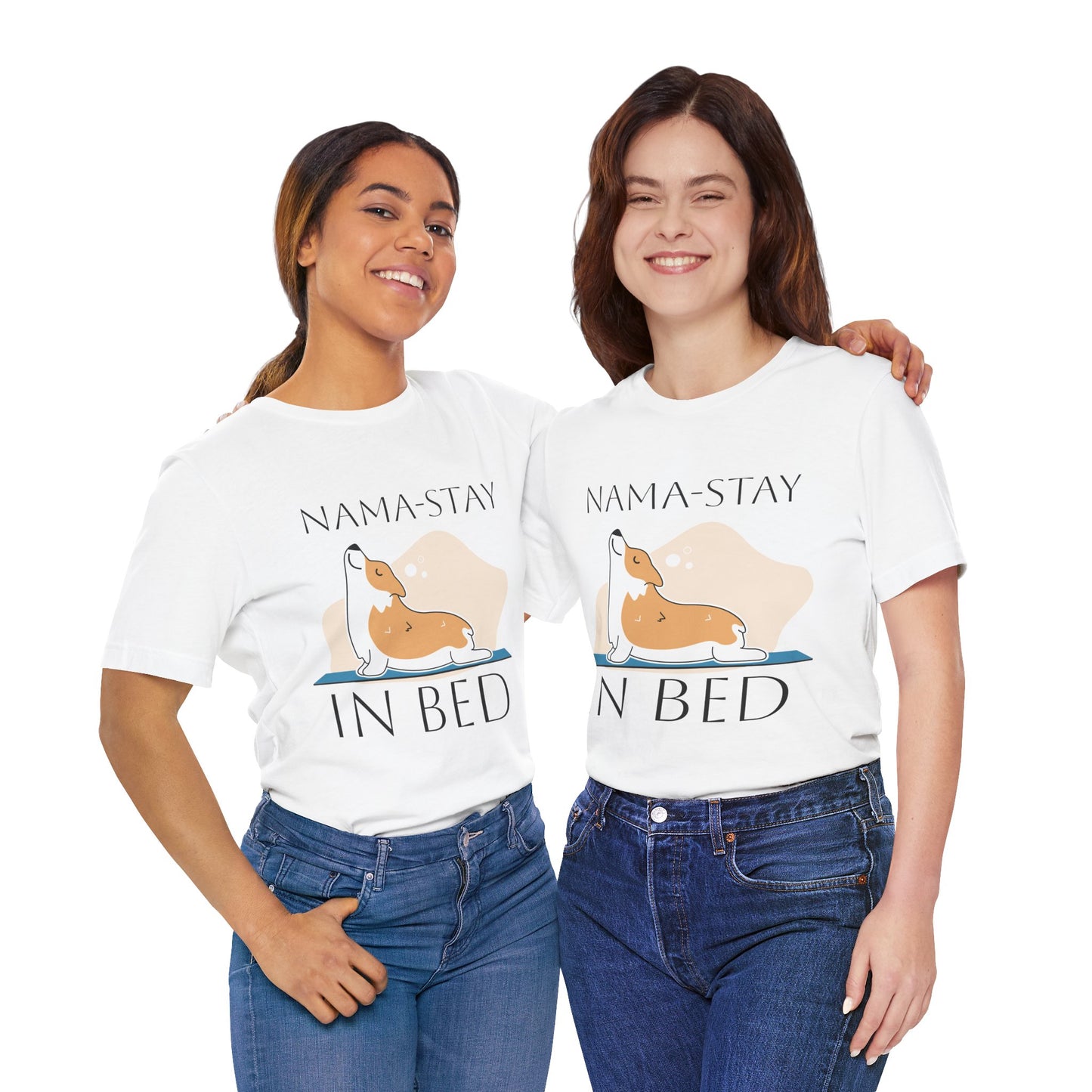 Nama-Stay In Bed Yoga T-Shirt