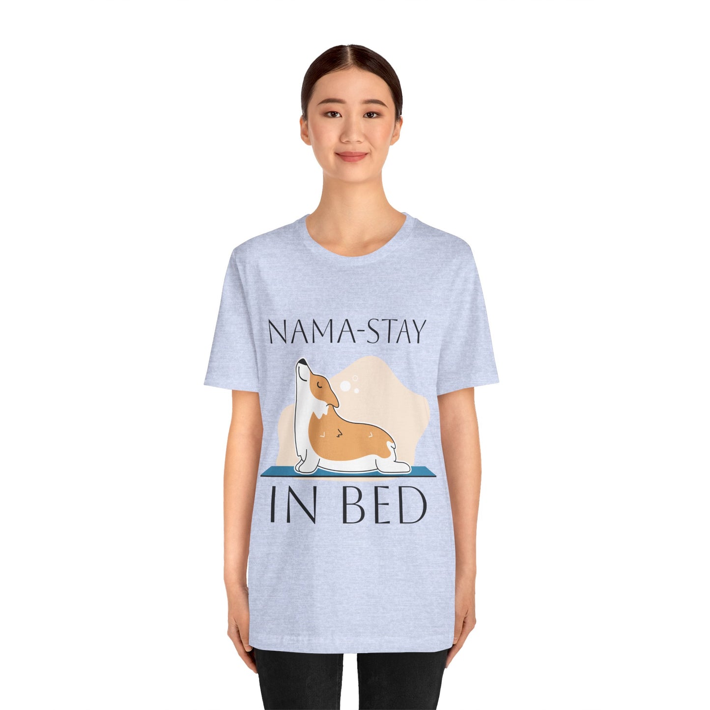 Nama-Stay In Bed Yoga T-Shirt