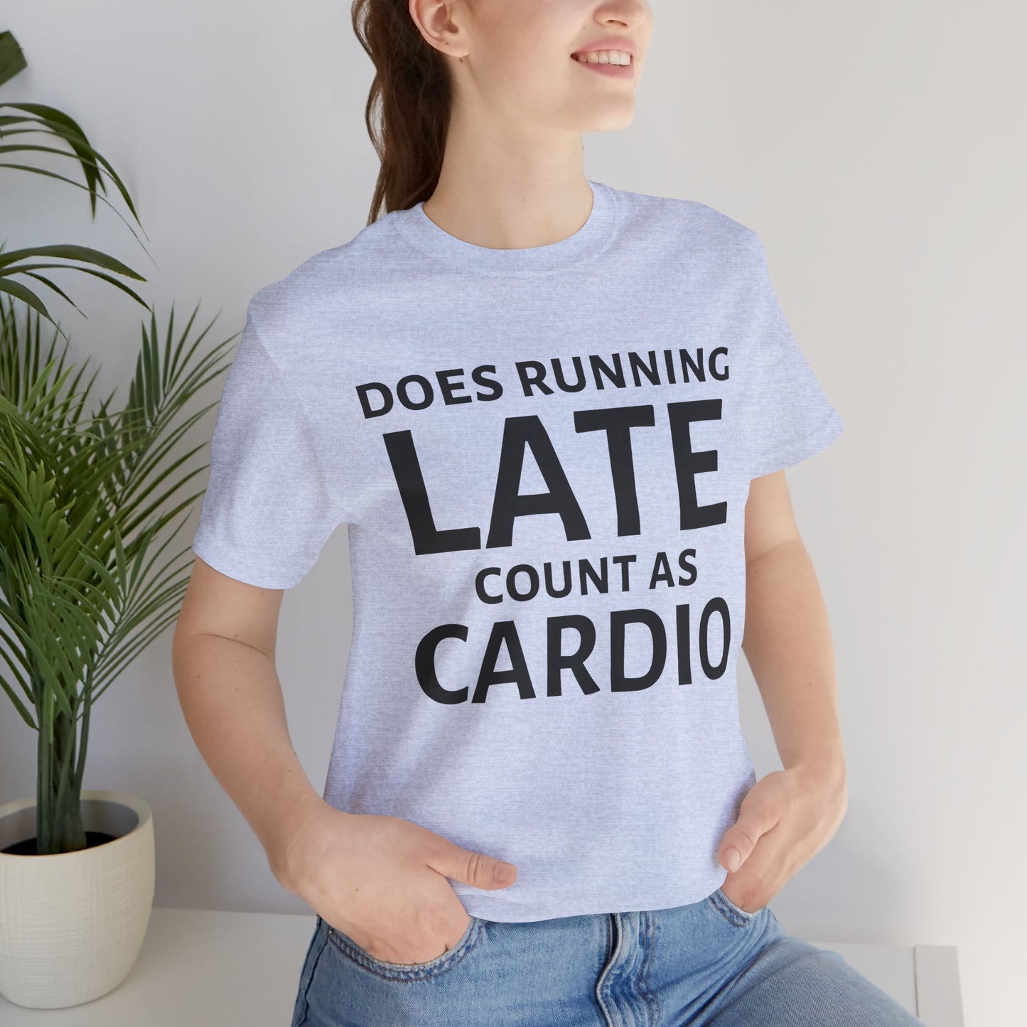 Running Late Cardio Unisex Tee